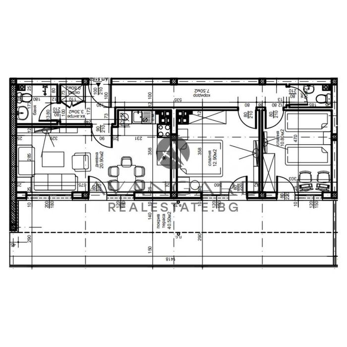 оф.18878 Просторен тристаен пред акт 14/ Южен