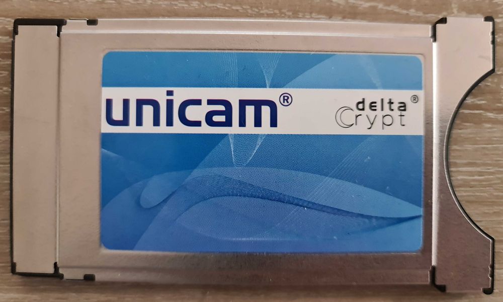 Card CI Unicam Deltacrypt pt Decodare Canale TV Cablu (slot CI+ )