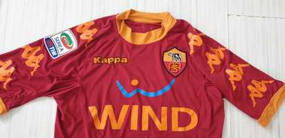 Kappa AC Roma #9 Mirko VUCINIC Mens Size XS /М ОРИГИНАЛ! Мъжка Тениска