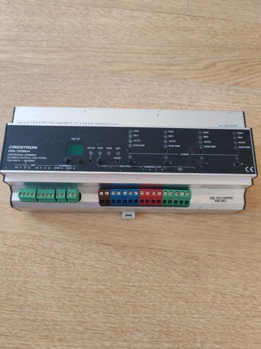 Crestron DIN-1DIM4 Crestron 4 dimming channels