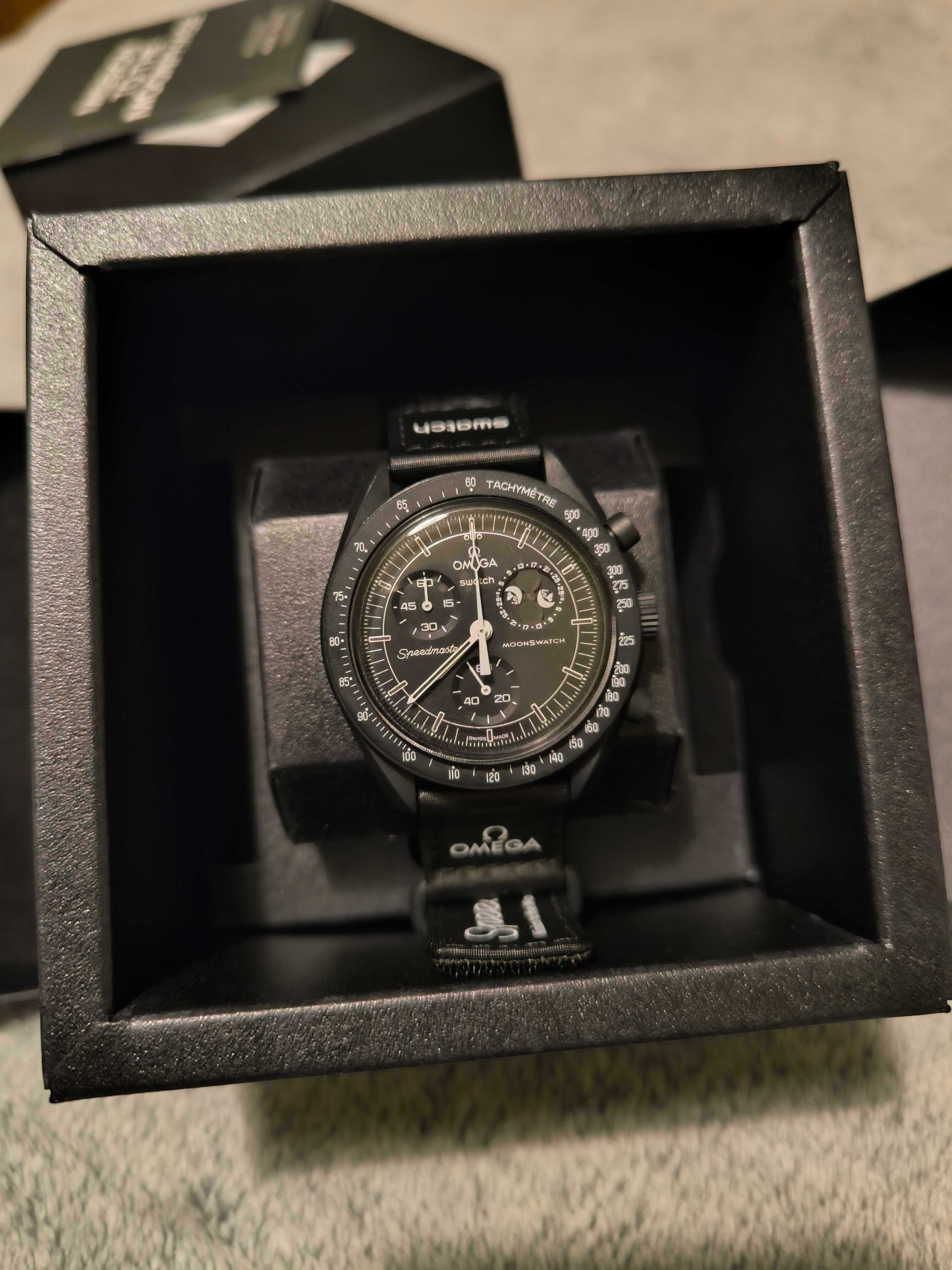 Omega Swatch Moonswatch Snoopy Edition Нов
