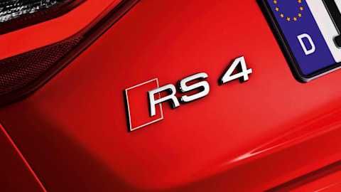 Емблема за Ауди РС4 / Audi RS4 - ( КОД: 250639 )