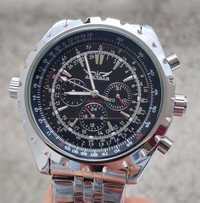 Jaragar Black Silver S1144-2 мъжки автоматичен механичен часовник