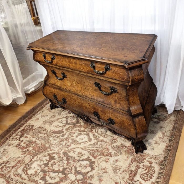 Comoda cu 2 Noptiere Vintage din Lemn Masiv