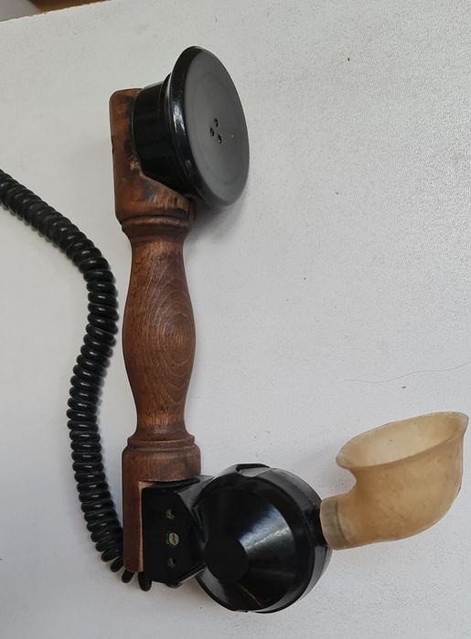Стара тел. слушалка тип СВЕЩНИК