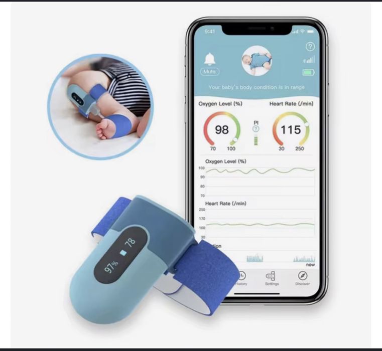 Пульсоксиметр детский