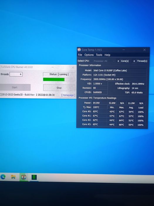 Pc gaming Nou(230fps cs2)/i3 9100f/gtx 1080