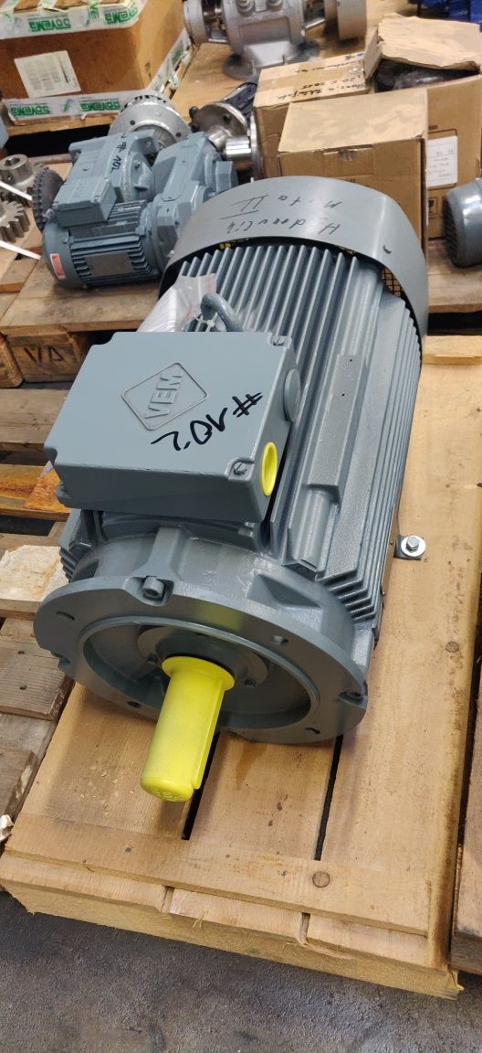 Motor electric trifazat VEM, 22kW, 1500rpm, 220/380V