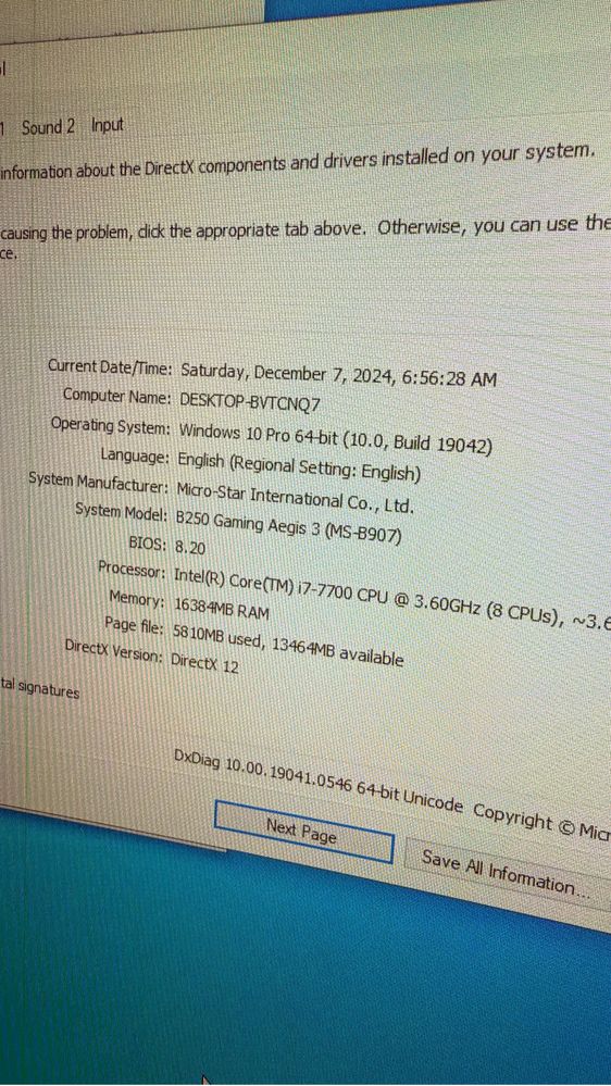 Unitate gaming MSI Aegis 3 - cititi bine anuntul