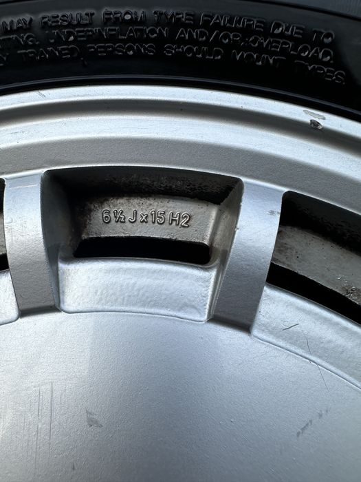 Jante Fondmetal Gullideckel R15 ET30 sau ET25 / Mercedes  W124 201