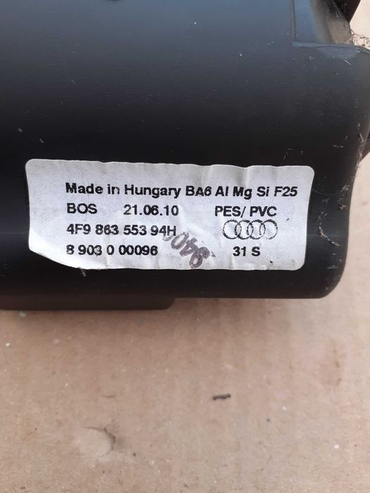 Rulou portbagaj si plasa pt. AUDI A6 c6 Kombi,an 2006 - 2011