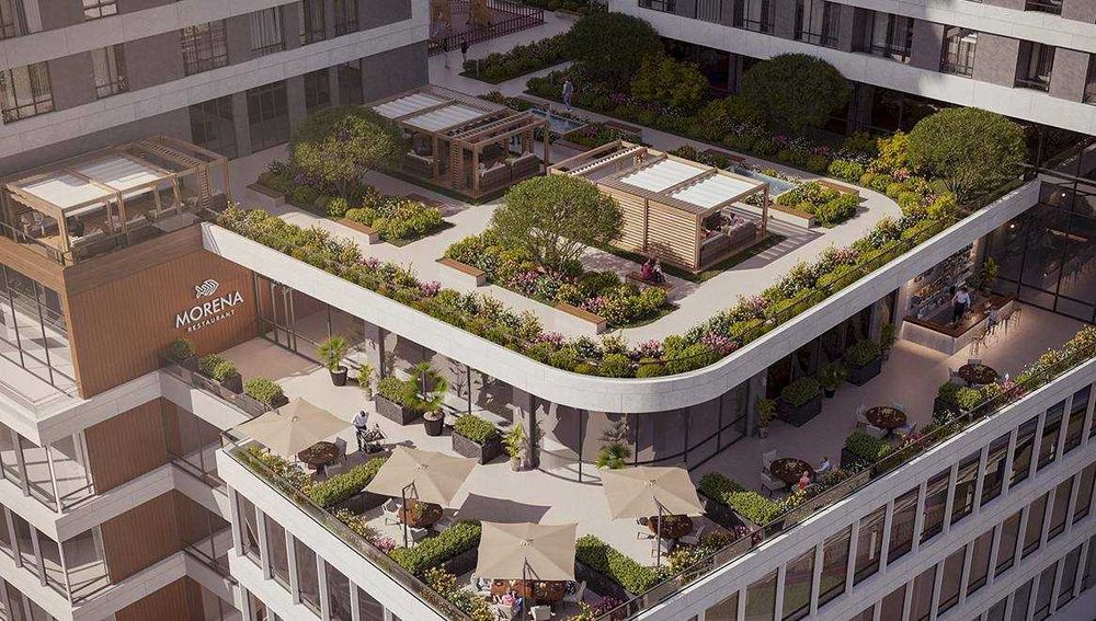 ЖК Modera Towers ул.Ш.Руставели Grand Mir 1-комн 13/25 29 м² коробка