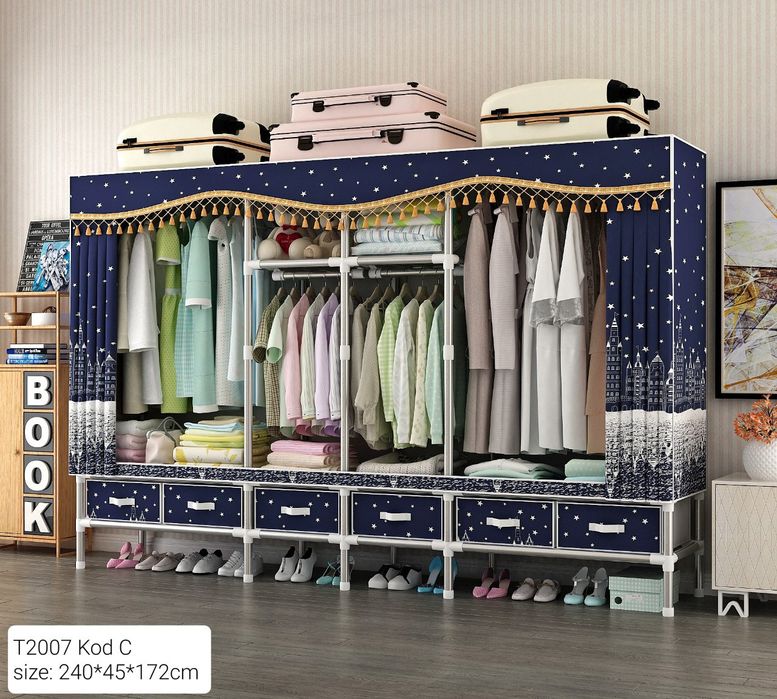 Складной шкаф yig'iladigan qalin shkaf