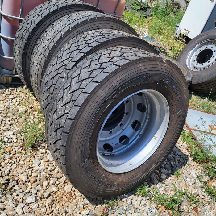 Anvelope Cauciucuri roți Dunlop 315 70 22.5 cu jante