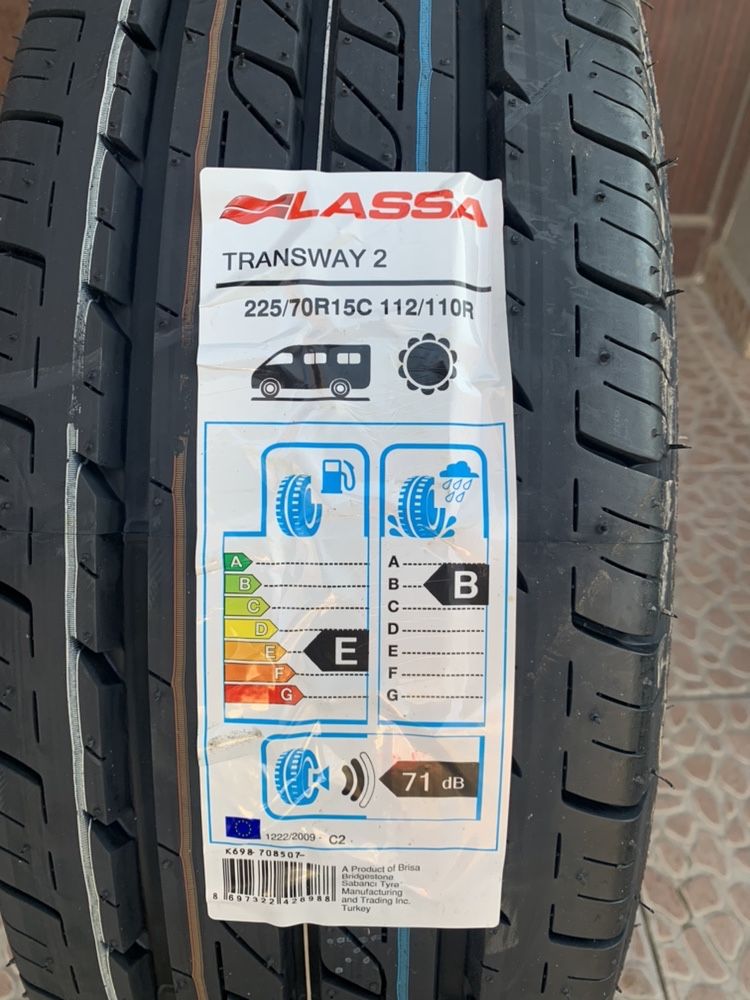 Нови летни бусови гуми LASSA Transway 2 225/70R15 112/110 R TL C