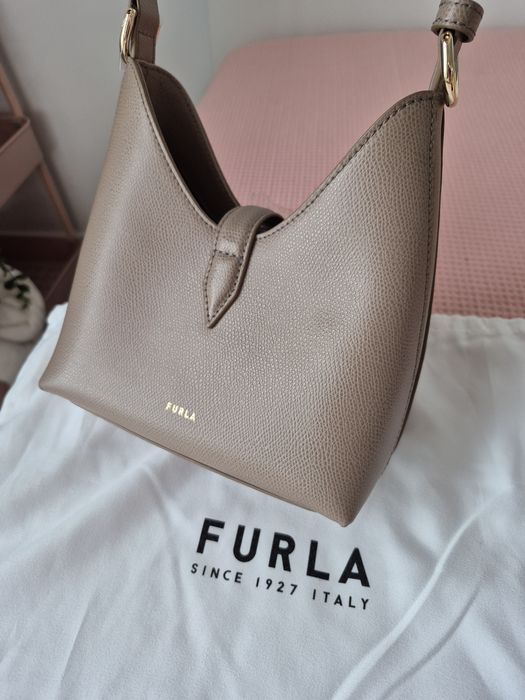 Чанта FURLA Iride в бежово