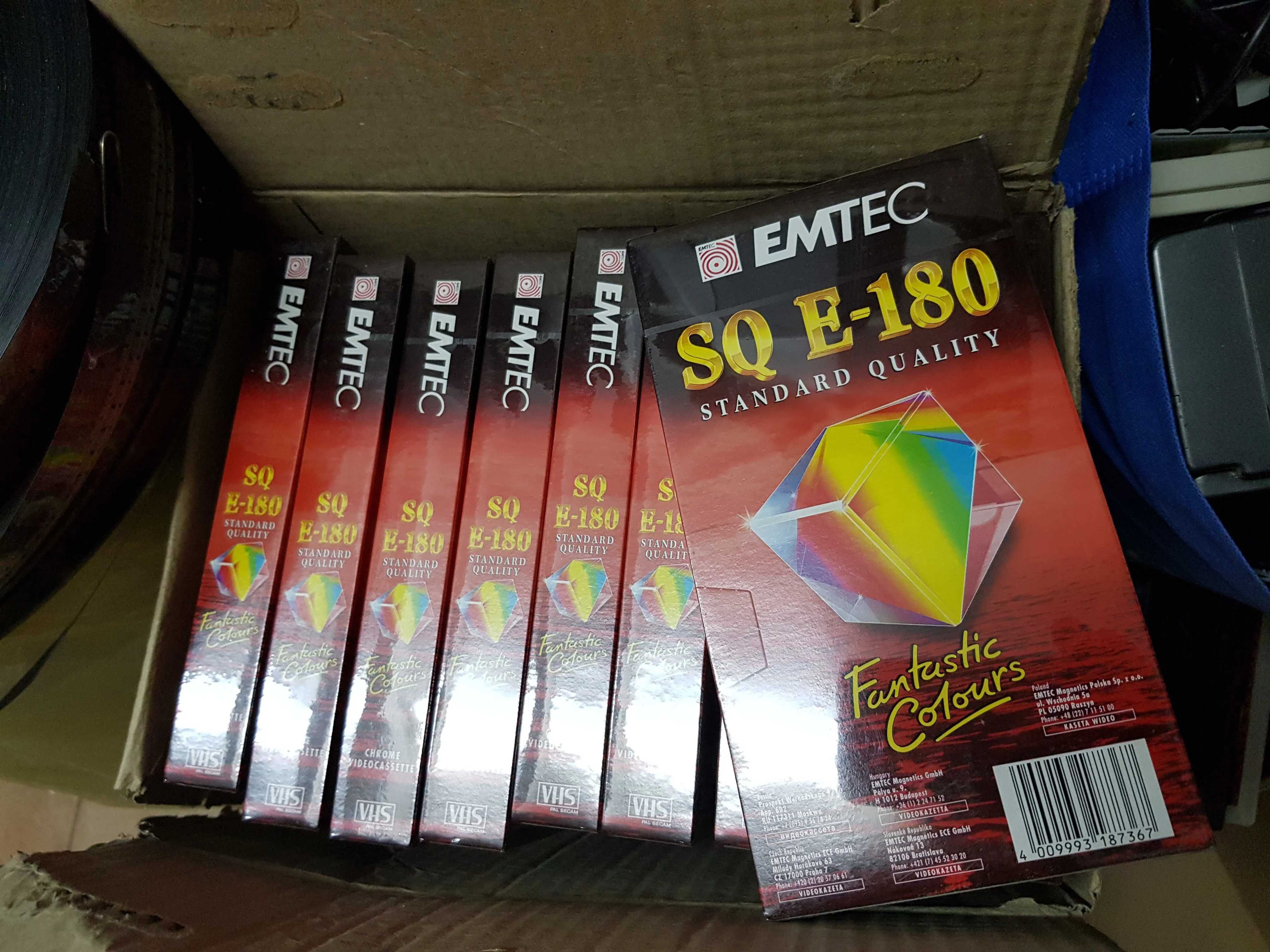 Casete Video VHS Multitech EMTEC BASF TDK Sony 240 180 120 Pal Secam