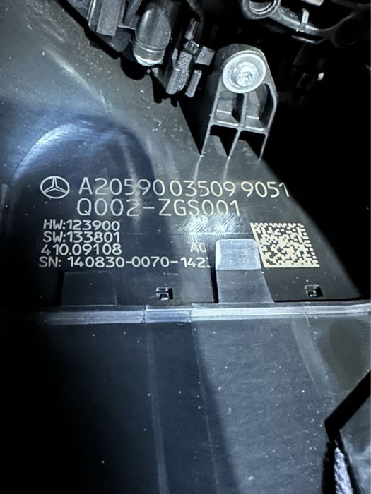 Spira / Banda volan Mercedes C W205 / GLC C253 : A2059003509 / 4838