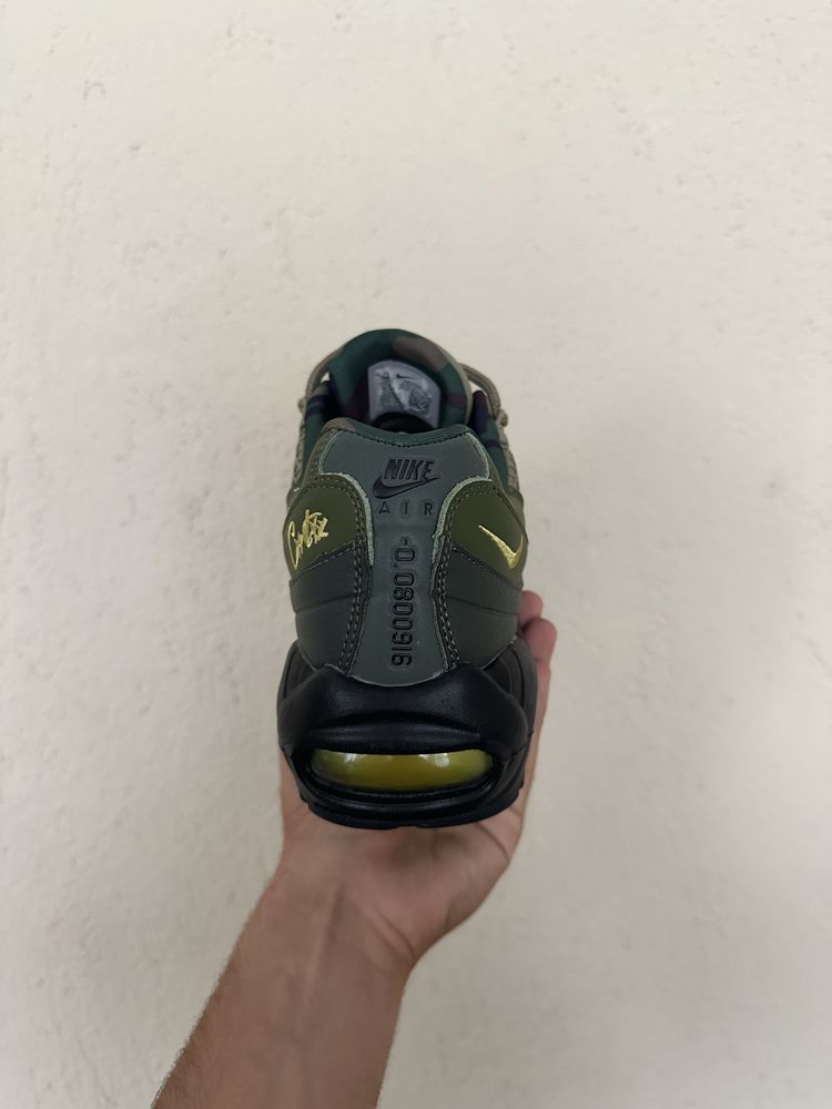 Nike Corteiz air max 95 gutta green