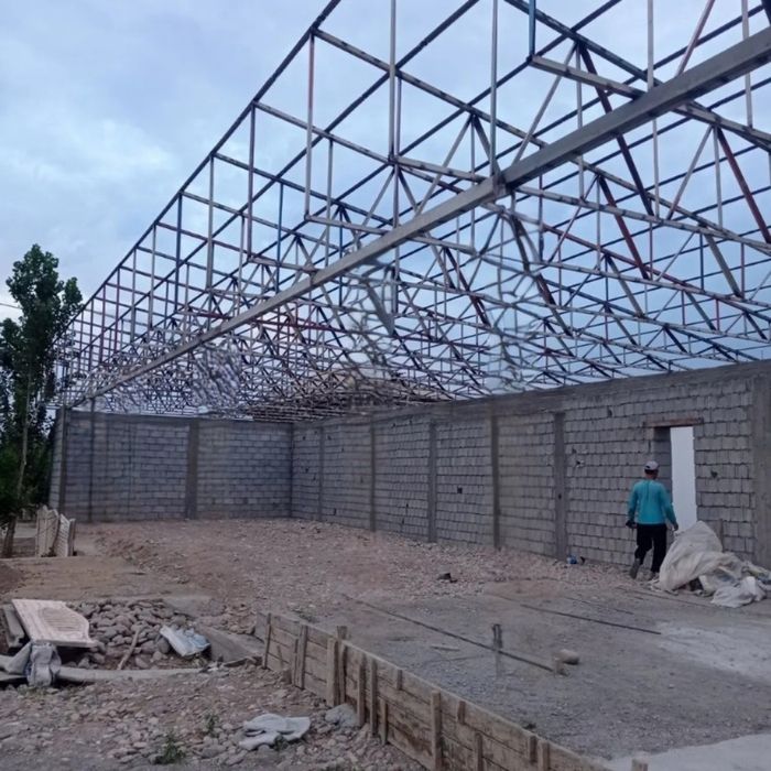 Кантинер профил материалидан катта ва кичик бино томларини йопиб берам