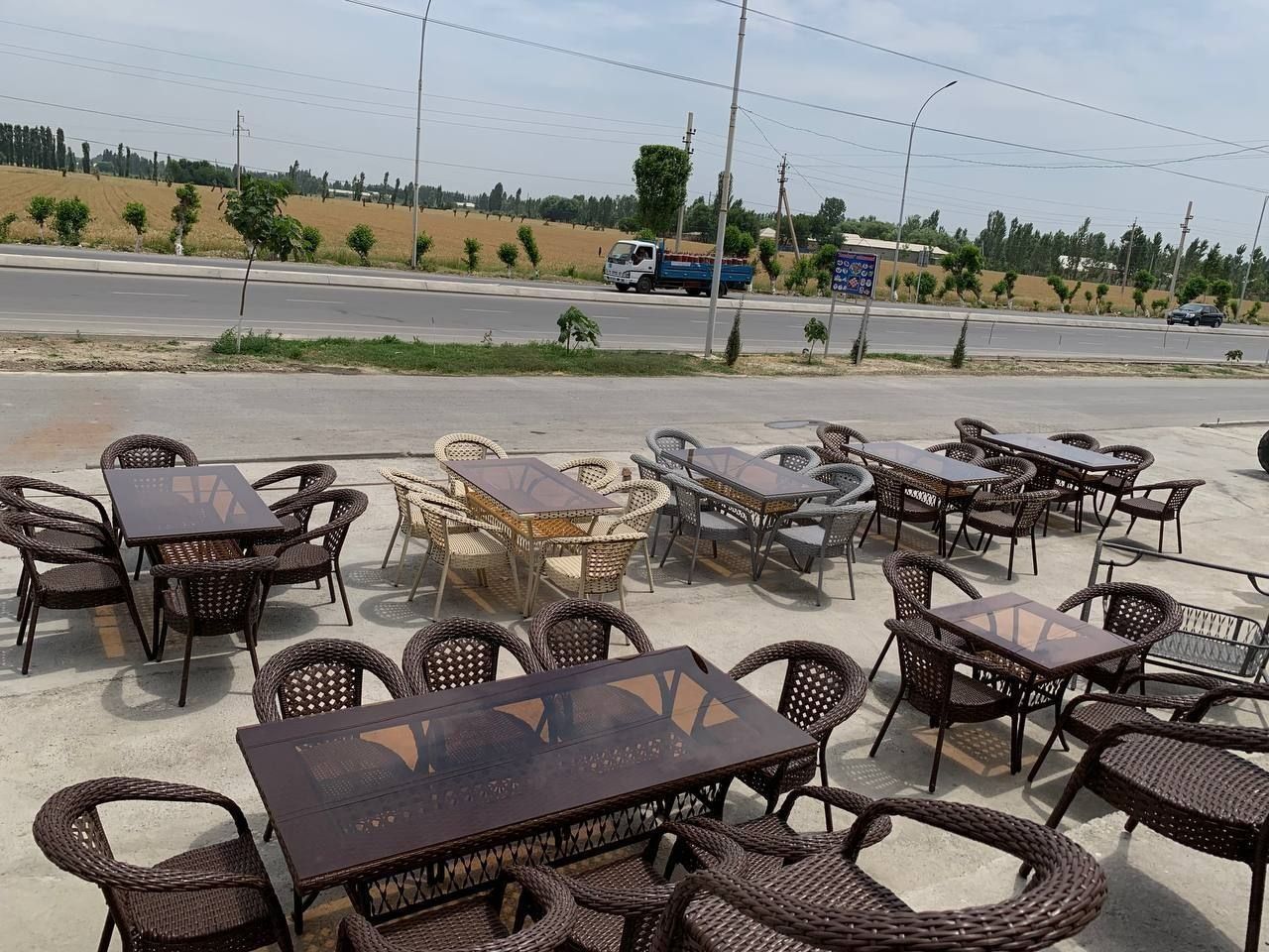 Optim ratan stol stullar olami