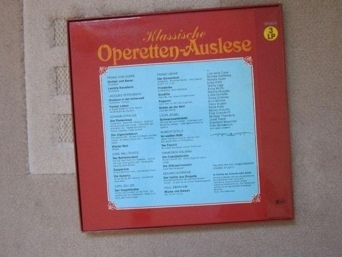 vinil rar Klassische Operetten-Opereta Clasica-Elite-box-set impecabil