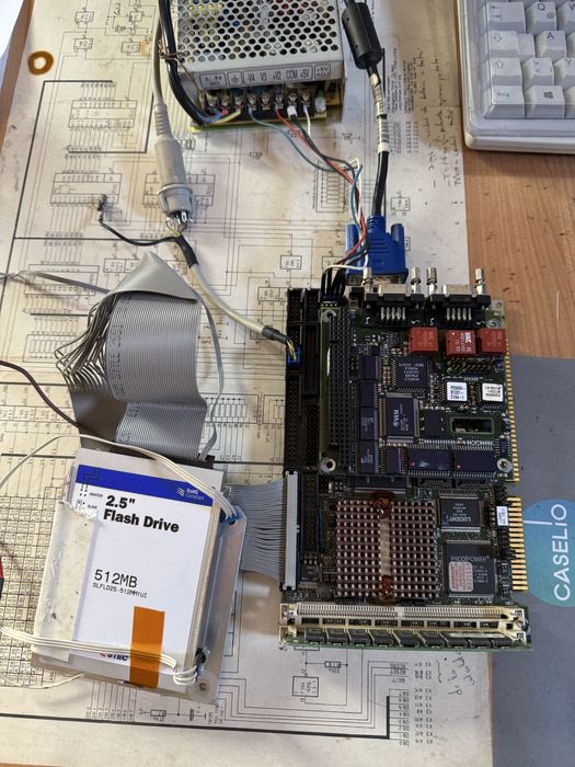 Single board computer Teknor Viper 806, CPU AMD