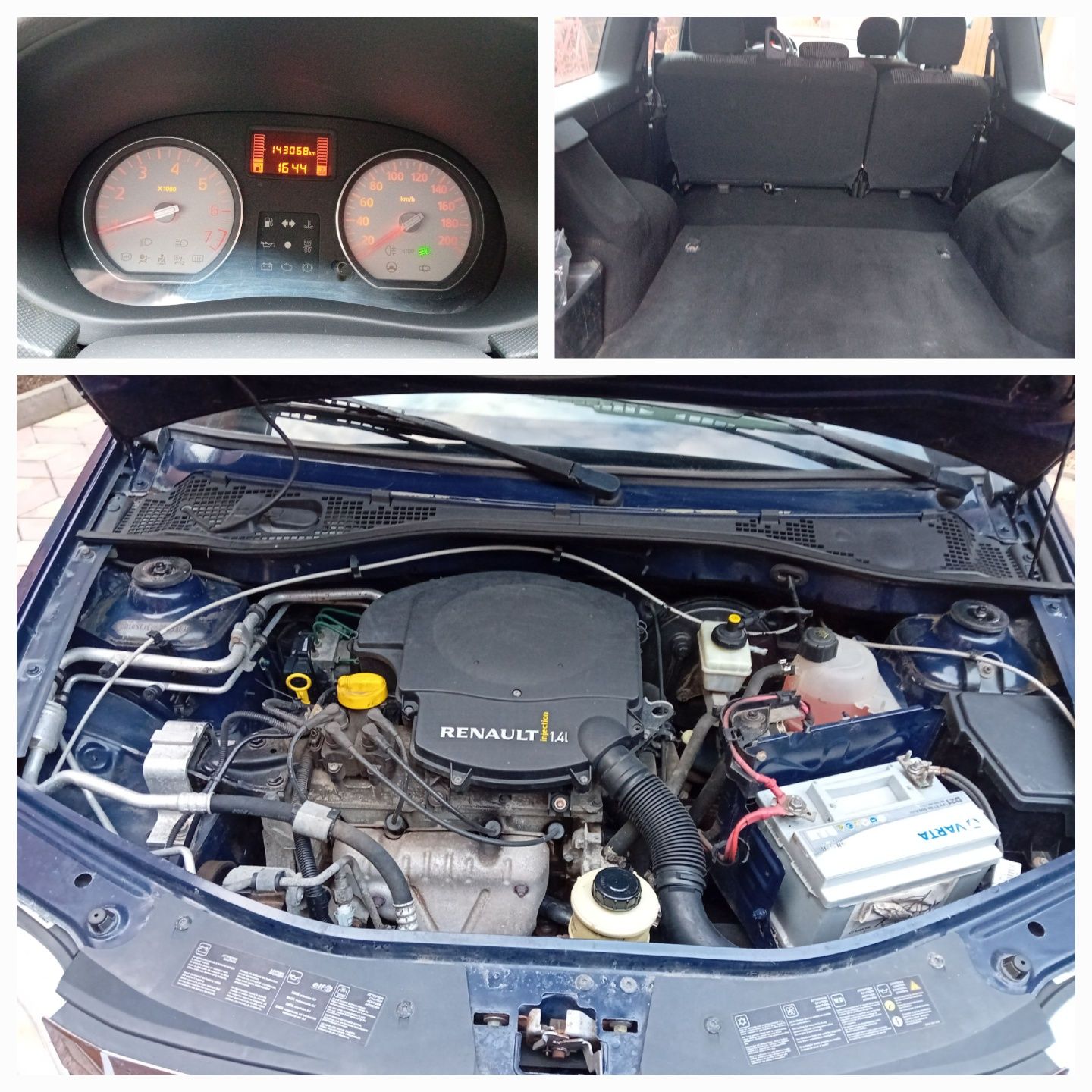 Vând 2 autoturisme Dacia (Logan MCV 1.4 MPI și Sandero 1.4 MPI