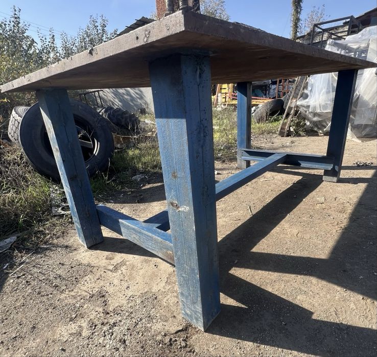 Banc, masa de lucru industriala, grosime blat — 25 mm