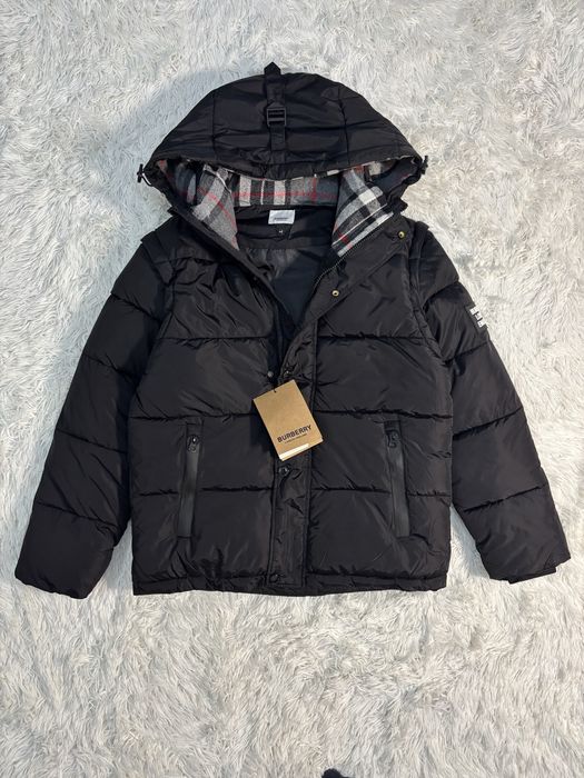 Geaca Burberry Neagra puffer Marimea M