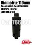 Burlan Econom Recuperator Caldura Soba Semineu 110mm LIVRARE GRATUITA