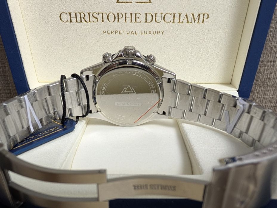 Christophe Duchamp Grand Mont Chronograph (Panda) Nou cu Garanție