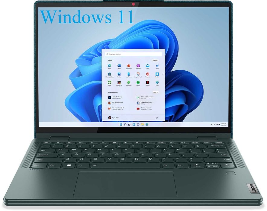 13.3" тъч Lenovo Yoga 6 / AMD Ryzen 7 5700u / 256GB SSD / Win11
