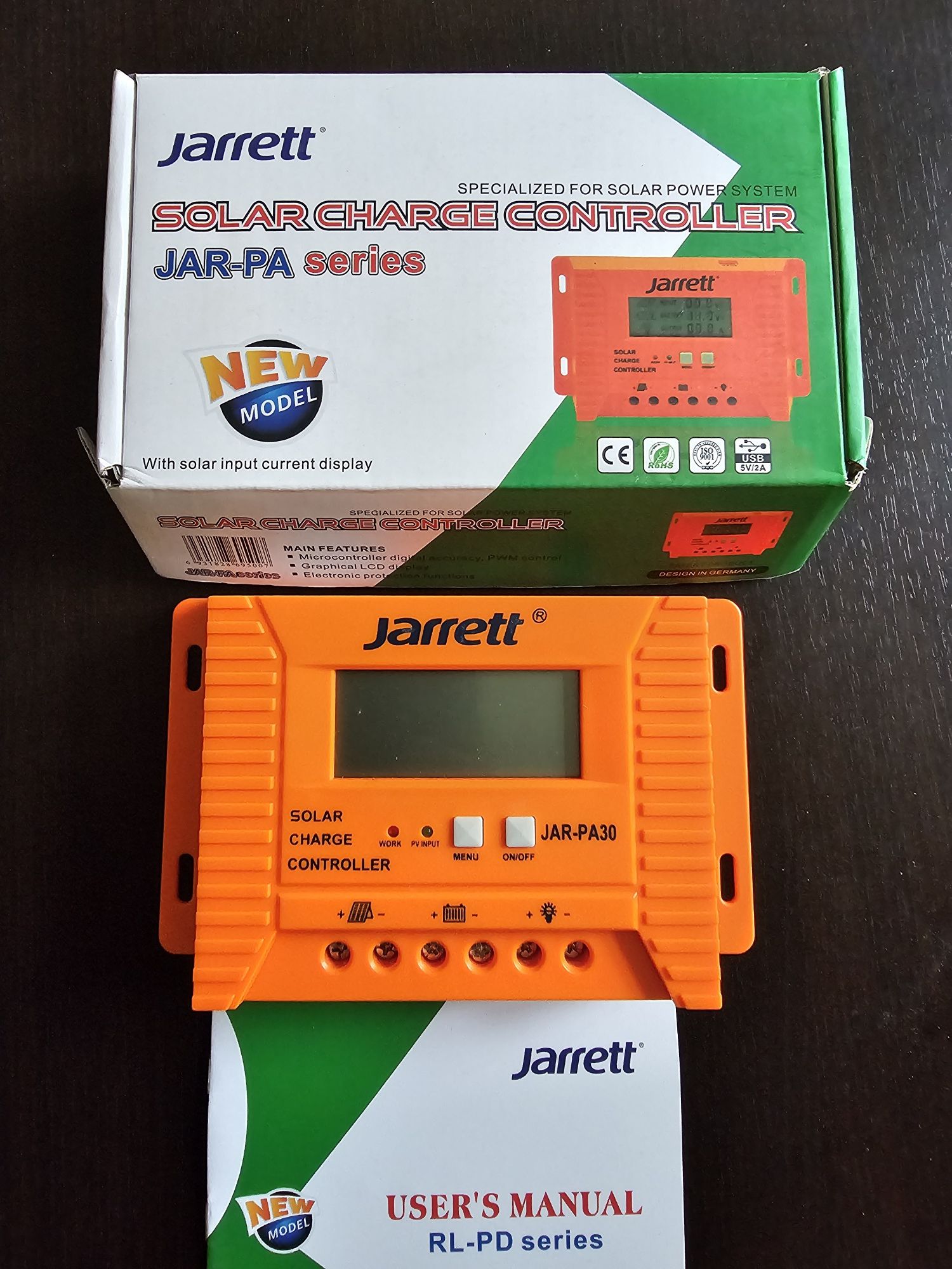 Controler solar Jarrett / JAR-PA30