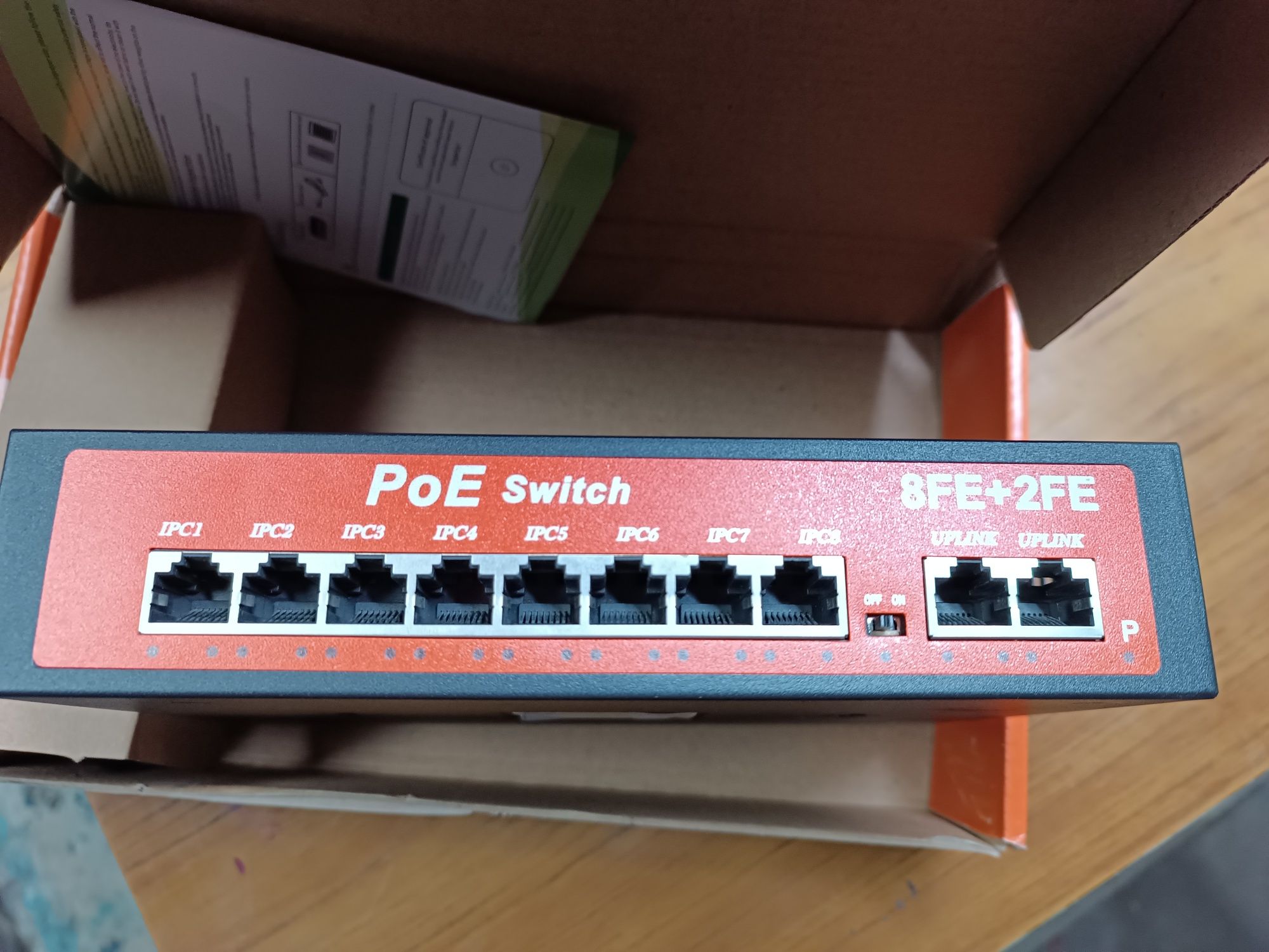 poe switch 8 портов