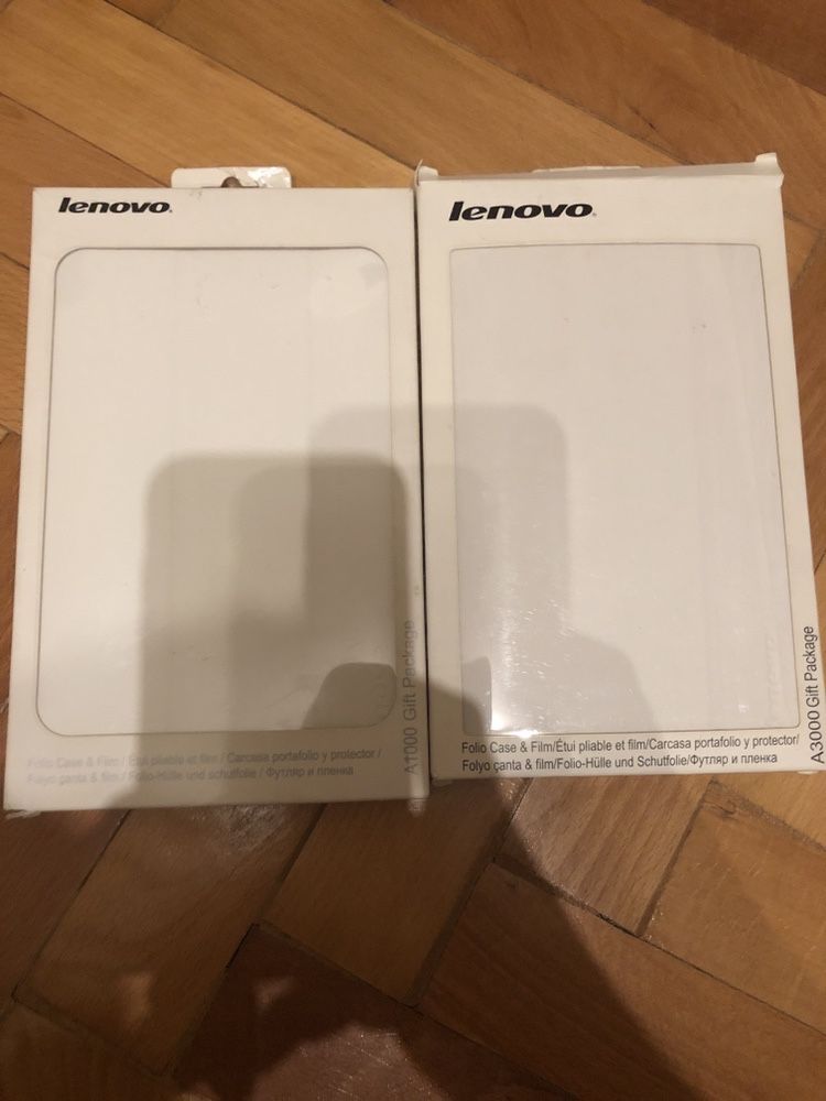 Husa originala lenovo tab A1000 si lenovo tab a3000 la pachet cu folie