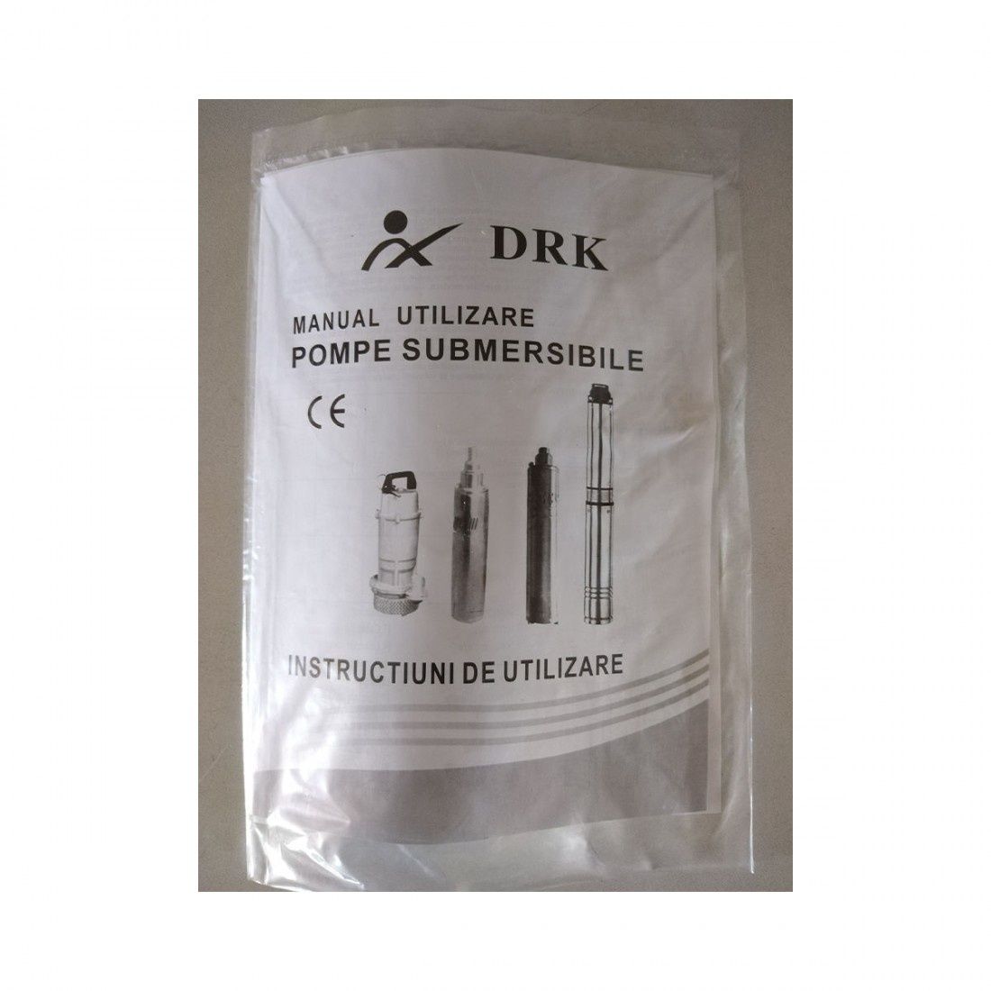 Pompa submersibila DRK QDX3, apa curata, 370W