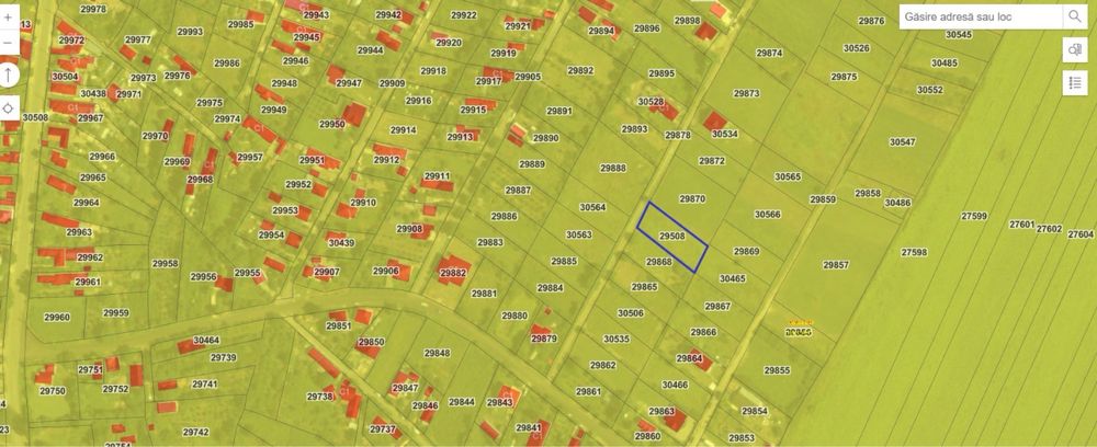 Teren intravilan Posta Calnau