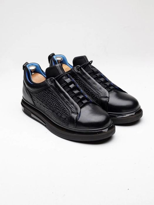 Мъжки обувки от естествена кожа / сникърси класически маратонки