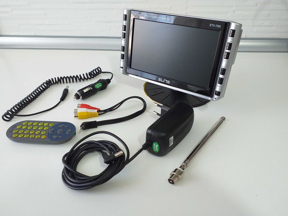 Televizor portabil LCD ELITE cu telecomanda nu sony lg panasonic