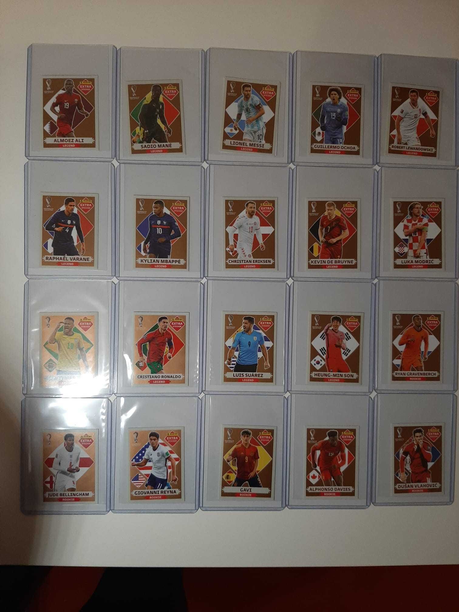 Panini Extra Stickere Qatar 2022 Set complet Bronze