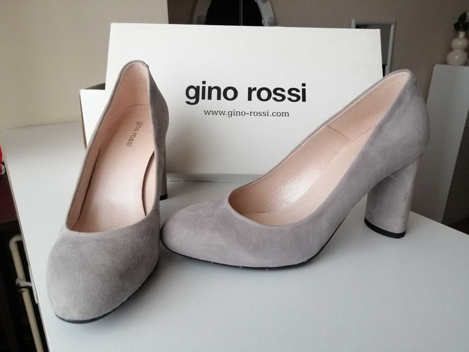 Pantofi piele cu toc 37 dama