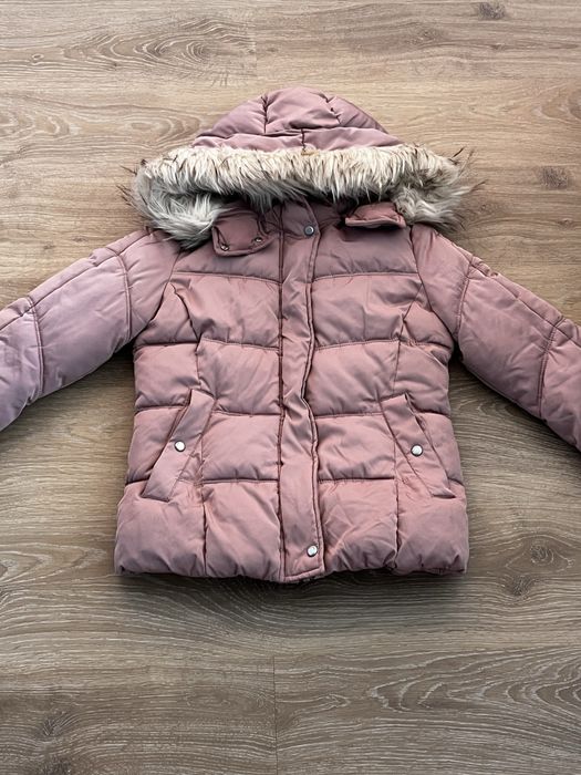 Дамско зимно яке с качулка Bershka, размер M