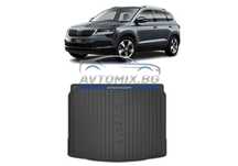 Гумена стелка за багажник Skoda Karoq след 17г., без странични джобове