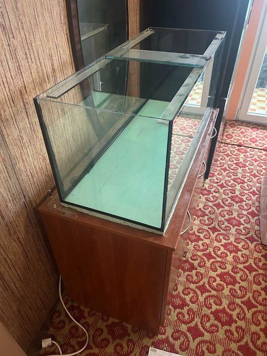 Аквариум с шкаф 160литра