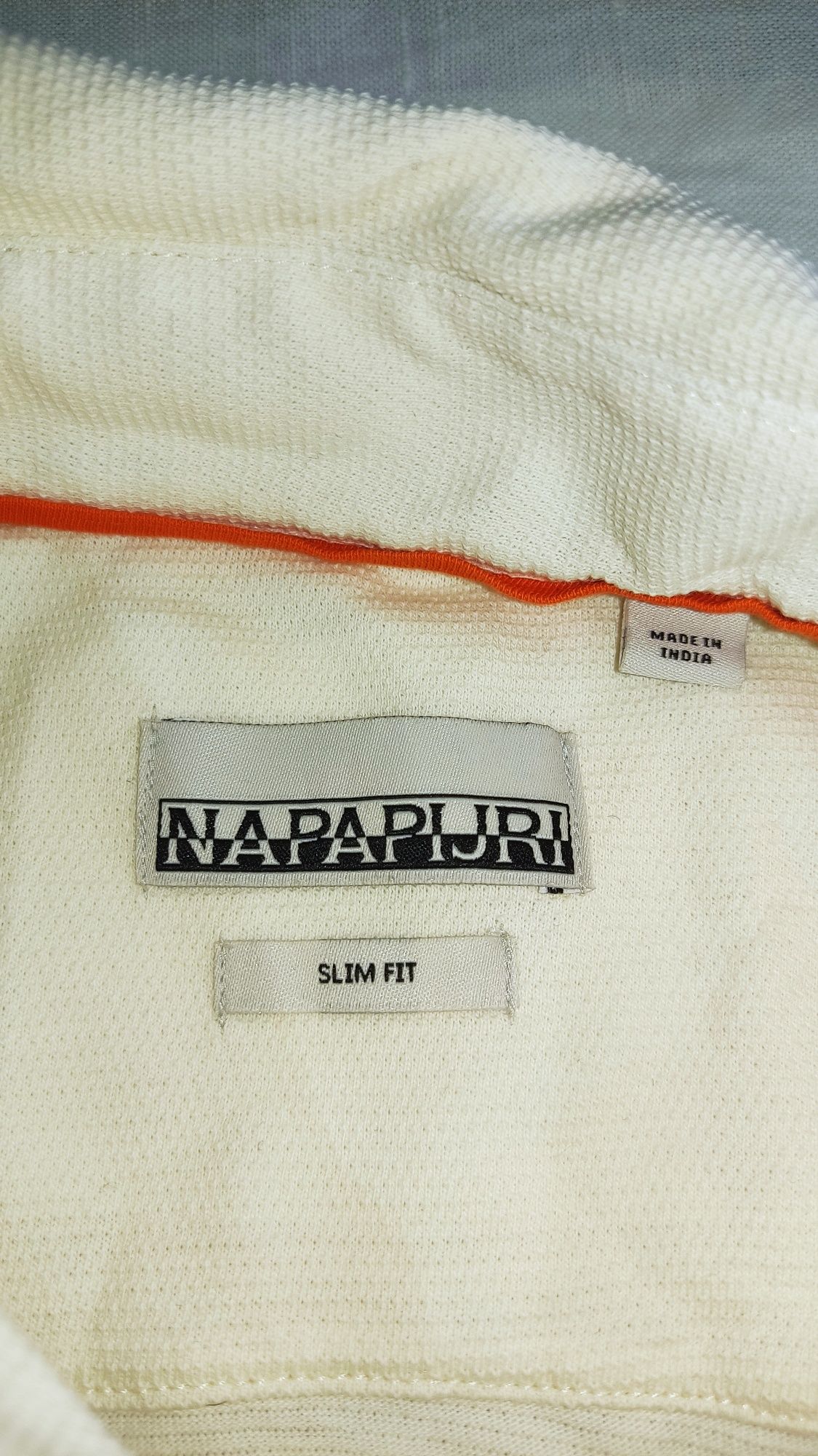 Cămașă Napapijri Slim Fit mărime mare XL/XXL bărbat casual sacou blaze