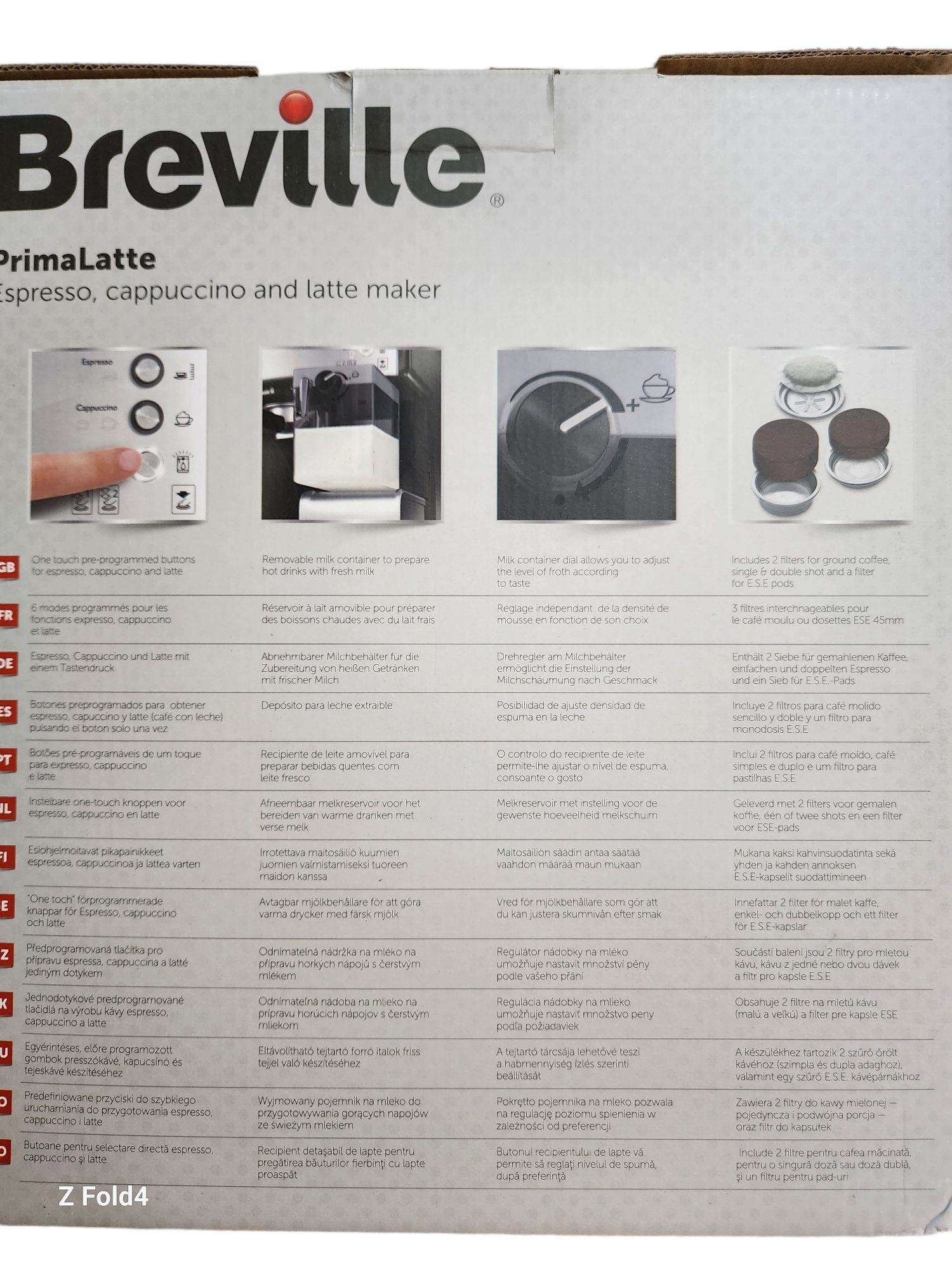 Expressor Breville PrimaLatte