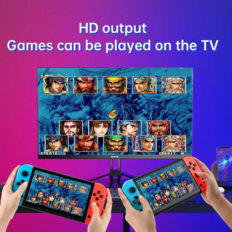 Преносима игра STELS, Smart Technology, 7.1 инча , HDMI, 23 000 игри