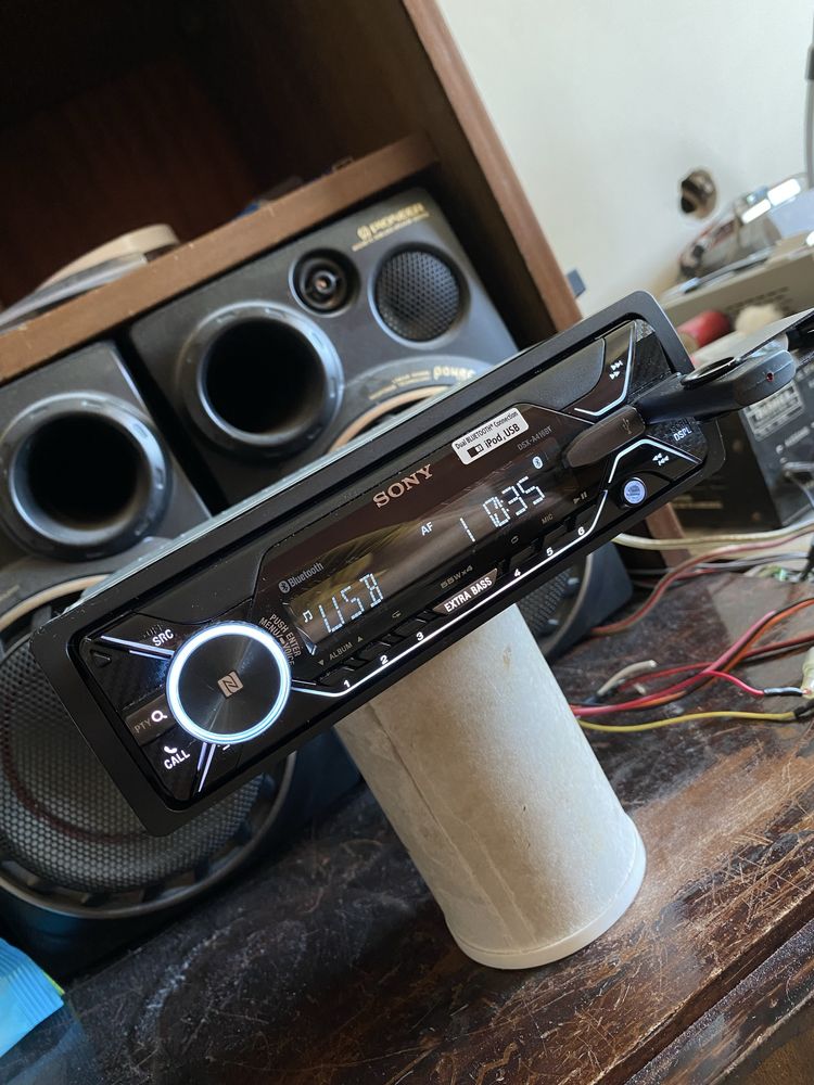 SONY DSX-A416BT - 4X55W - BLUETOOTH, USB, Радио плеър за кола сд cd