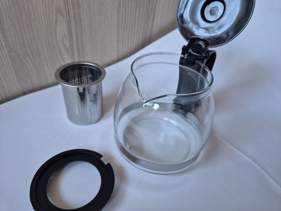 Ceainic din sticla termorezistenta